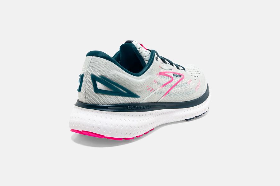 Brooks Glycerin 19 Road Löparskor Dam - Vita/Rosa - 9513-YEAIB